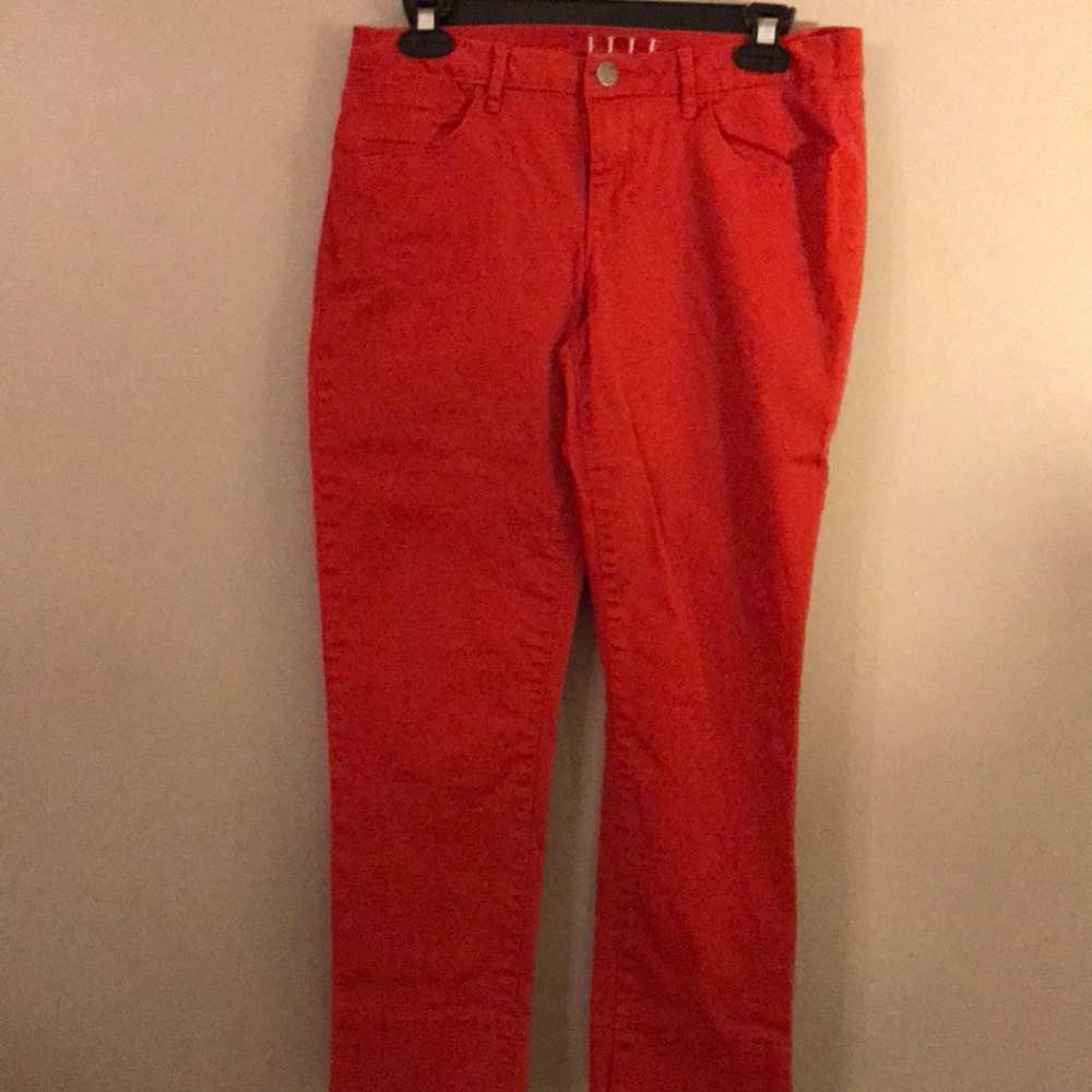 Orange capris